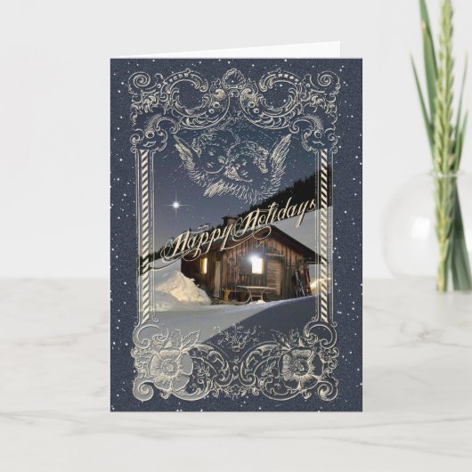 PRETTIGE FEESTDAGEN - WENSKAART (Voorkant)