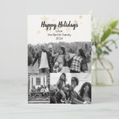 prettige feestdagen Wenskaart Kaart (Staand voorkant)