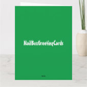 prettige feestdagen Wenskaart Kaart (Achterkant)