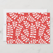 Prettige Feestdagen Wenskaart met Foto Feestdagenkaart (Achterkant)