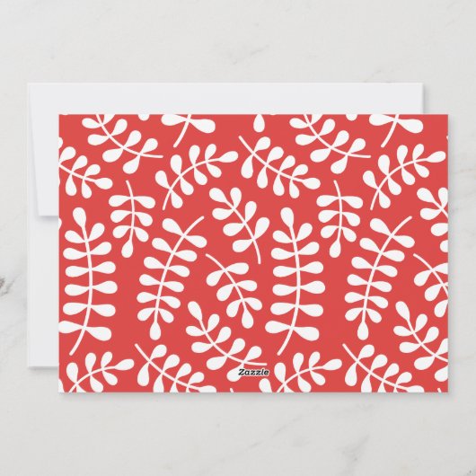 Prettige Feestdagen Wenskaart met Foto Feestdagenkaart (Achterkant)