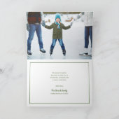 prettige feestdagen Wenskaart voor fotocollage (Binnen)