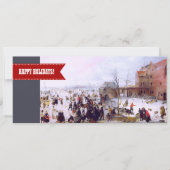 prettige feestdagen. Wenskaarten voor fijne kerst Feestdagenkaart (Voorkant)