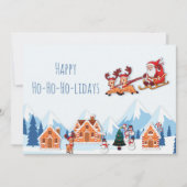 Prettige feestdagen Whimsical Feestdagenkaart (Voorkant)