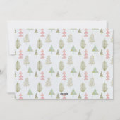 Prettige feestdagen Whimsy Feestdagenkaart (Achterkant)