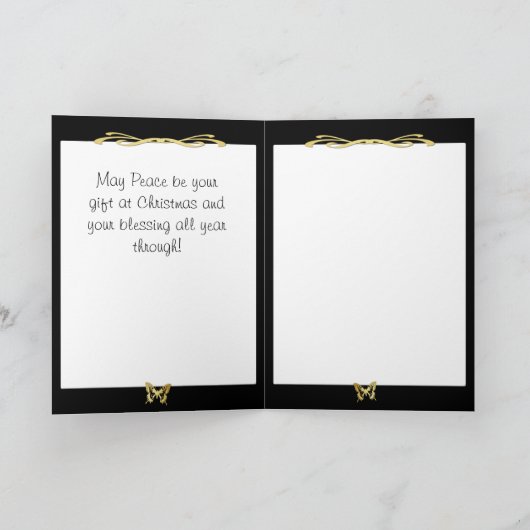 Prettige feestdagen - Wijnstok en vlinder II (Binnen)