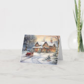 Prettige feestdagen Willekeurige tekst? Zakelijke  (Voorkant)