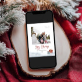 prettige feestdagen Winter Gift Holiday Card Feestdagenkaart