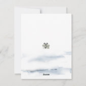 prettige feestdagen Winter Gift Holiday Card Feestdagenkaart (Achterkant)