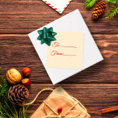 Prettige feestdagen Winter lantaarns cadeau Labels