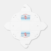 prettige feestdagen! Winter Pig Bedankdoosjes (Uitgevouwen)