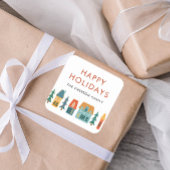 Prettige feestdagen Winter Stickers