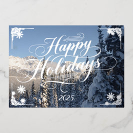 Prettige feestdagen Winter Wonderland met gedicht 