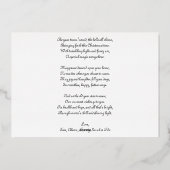 Prettige feestdagen Winter Wonderland met gedicht  (Achterkant)