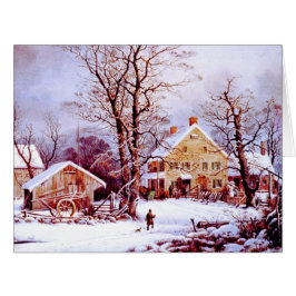 prettige feestdagen. WinterkerstKaarten