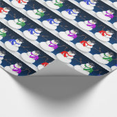 prettige feestdagen Winterknippapier Cadeaupapier (Hoek)