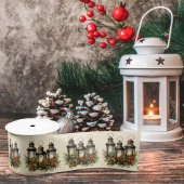 Prettige feestdagen Winterlantaarns Satijnen Lint