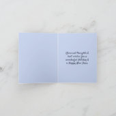 prettige feestdagen Winterscene-groeten Kaart (Binnen)