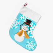 PRETTIGE FEESTDAGEN : wintervrienden Grote Kerstsok (Voorkant (Hangend))