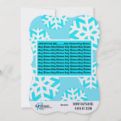 prettige feestdagen | Wintervrienden | Vakantiegel Feestdagenkaart (Achterkant)