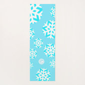 PRETTIGE FEESTDAGEN : wintervrienden Yogamat (Achterkant)