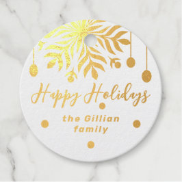 prettige feestdagen €? wintery bedankjes labels