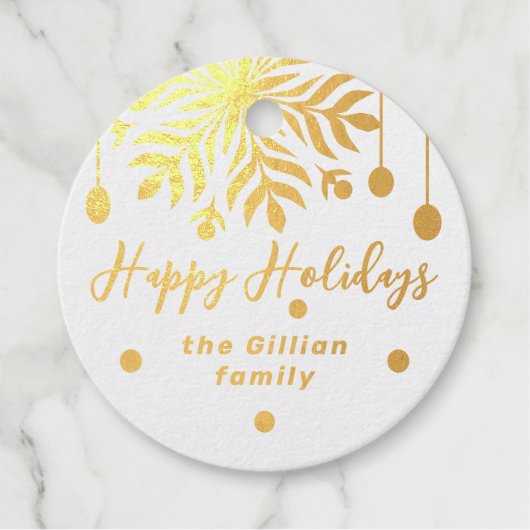 prettige feestdagen €? wintery bedankjes labels (Voorkant)