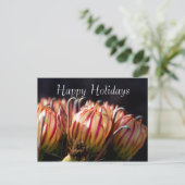 Prettige feestdagen Woestijnvakantie in Bloom, (Staand voorkant)