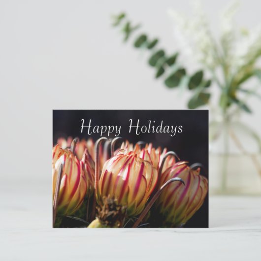 Prettige feestdagen Woestijnvakantie in Bloom, (Staand voorkant)