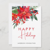 Prettige feestdagen Zakelijk Feestdagenkaart (Voorkant)