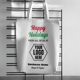 Prettige feestdagen Zakelijk kerstcadeau Tote Bag