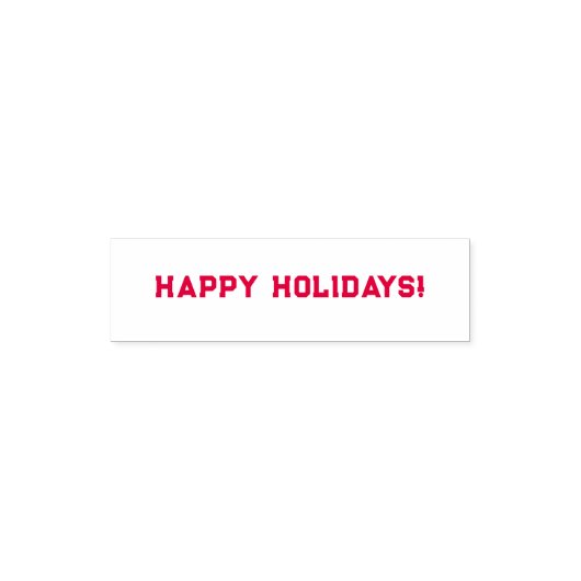 Prettige feestdagen zelfinktstempel  zelfinktende stempel (Design)