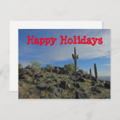 prettige feestdagen zuidwestlandschap Joyous Seaso (Voorkant / Achterkant)