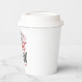 prettige feestelijke feestdagen papieren bekers (Links)