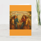 Prettige FriendsGiving! Feestdagen Kaart (Voorkant)