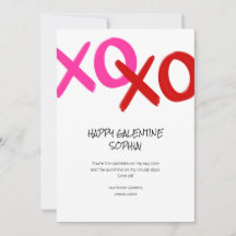 Prettige Galentine XOXO Knuffels en Kusjes Beste V