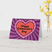 Prettige Galentine's Day Platonische Valentijnskaa Kaart (Gele Bloem)