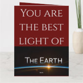 Prettige Gezegende Gelukkige Moederdag Met Liefs Kaart (Achterkant)