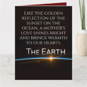 Prettige Gezegende Gelukkige Moederdag Met Liefs Kaart (Voorkant)