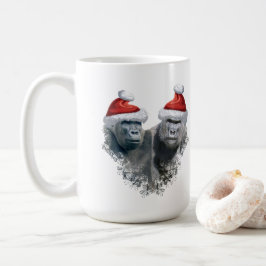 Prettige Gorilla Kerstmis Koffiemok