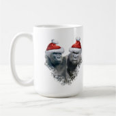 Prettige Gorilla Kerstmis Koffiemok (Links)