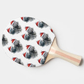 Prettige Gorilla Kerstmis Tafeltennisbatje (Zijkant)