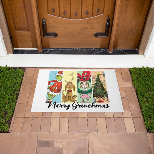 Prettige Grinch-kerst Vakantiecatalogus Deurmat (Buiten)