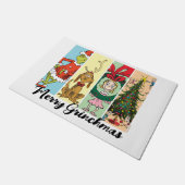 Prettige Grinch-kerst Vakantiecatalogus Deurmat (Schuin)