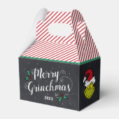 Prettige Grinch Kerstmis | Grinch Kerstfeest Bedankdoosjes (Voorkant Zijde)