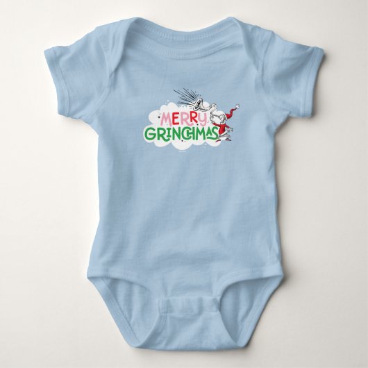 Prettige Grinchmas meneer Grinch Romper (Voorkant)