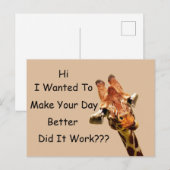 Prettige Groeten Briefkaart (Voorkant / Achterkant)