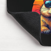 Prettige Groundhog Day 2025 Grappige Groundhog Squ Muismat (Hoek)