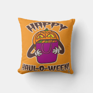Prettige Haal-o-weens Fun Liefde Winkelen Hallowee Kussen