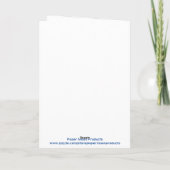 Prettige Halloween 5" x 7" Vouwkaart Feestdagen Kaart (Achterkant)